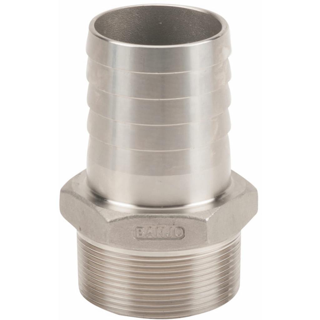 ESPIGA INOXIDABLE NPT 3/8"