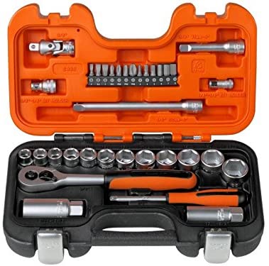 JUEGO DE DADOS DE 3/8 34 PZAS BAHCO (S330)