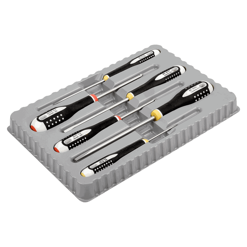 JUEGO DESTORNILLADOR 6 PZA INOXIDABLE BAHCO (BE-9881i)