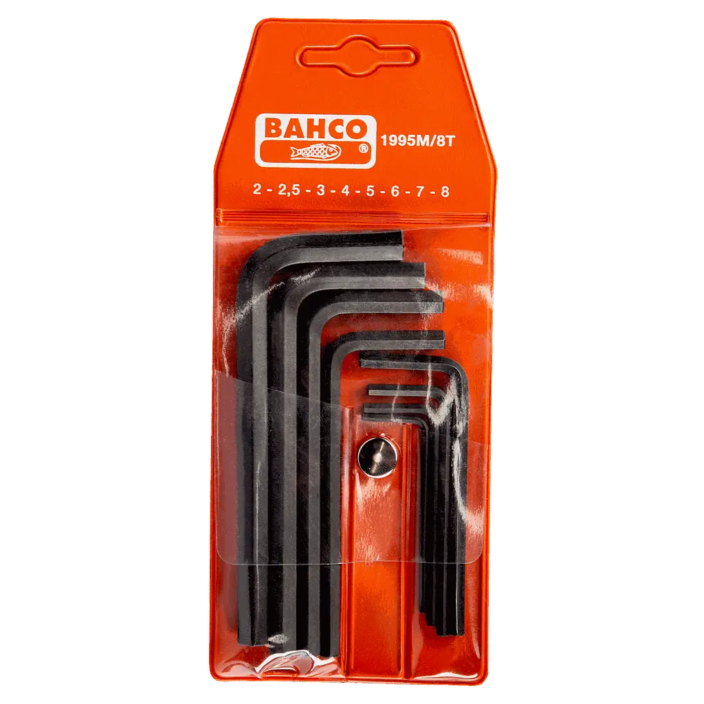 JUEGO LLAVES ALLEN 2-10 MM BAHCO (1995M/8T)