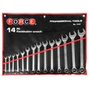 JUEGO LLAVES PUNTA CORONA 10 A 32 FORCE (5141C)